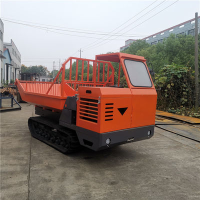 2600RPM chenille Mini Dumper Oil Palm Tractor avec le moteur de puissance élevée