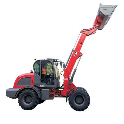 Le moteur Mini Telescopic Wheel Loader With de Changchai prolongent le boom de seau
