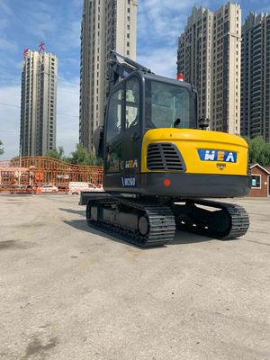 6.1m Max Digging Radius Small Crawler Digger Equivalent à CAT 306 de KOMATSU PC60