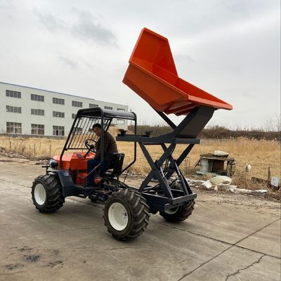 Tracteur 14HP de déchargeur de plantation d'huile de palme d'agriculture d'entraînement de 4 roues