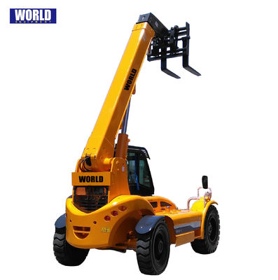 chariot élévateur télescopique diesel 7m de direction à quatre roues de manipulateur de 3T 4T 14m Telehandler