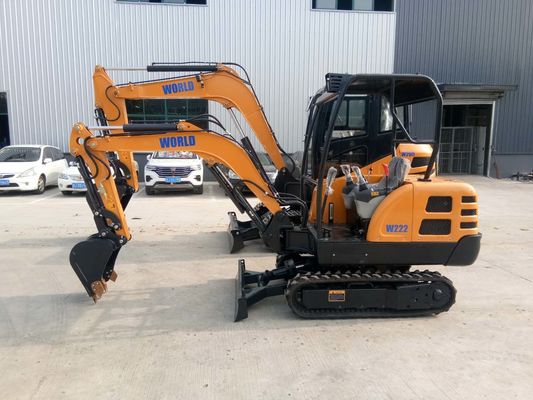 2020 mm rayon d'oscillation minimum Compact Crawler Excavator