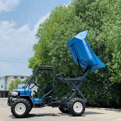 Mini tracteur articulé 4x4 de tracteur d'huile de palme de direction pour des plantations d'huile de palme