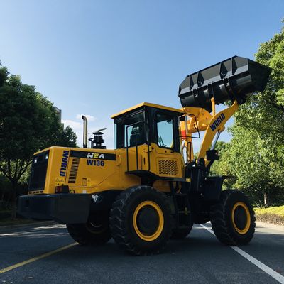 Chargeur résistant de roue d'extrémité avant de cadre 988 chargeur d'extrémité avant avec le moteur de Cummins