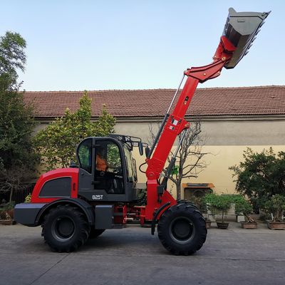 Le moteur Mini Telescopic Wheel Loader With de Changchai prolongent le boom de seau