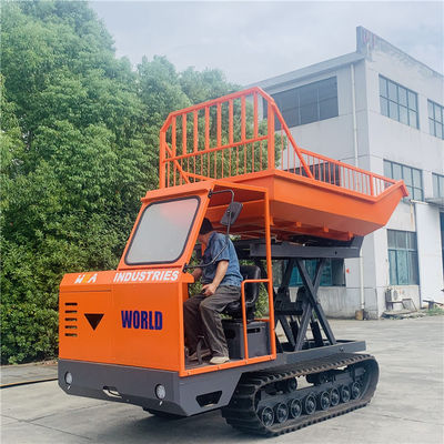 Tracteur aux chenilles 4WD agricole Mini Dumper For Fruits Transport