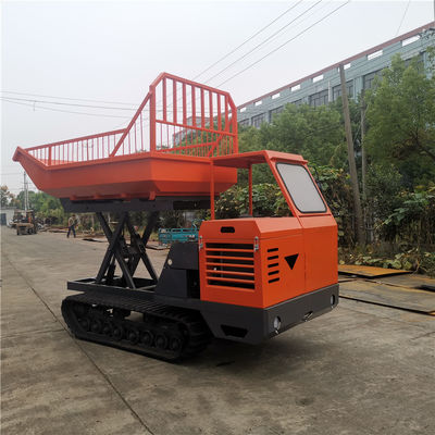 2600RPM chenille Mini Dumper Oil Palm Tractor avec le moteur de puissance élevée