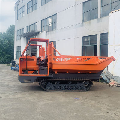 chenille Mini Tractor Mini Crawler Carrier de 2800mm dans des plantations d'huile de palme