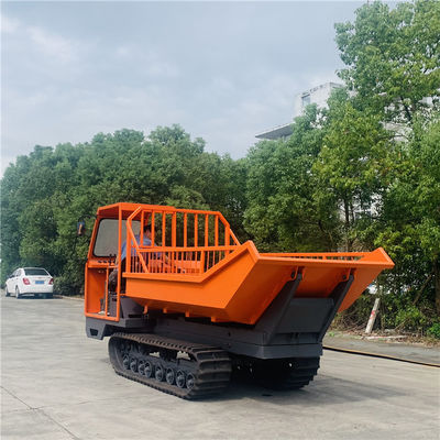 chenille Mini Tractor Mini Crawler Carrier de 2800mm dans des plantations d'huile de palme