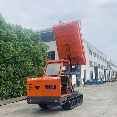 chenille Mini Tractor Mini Crawler Carrier de 2800mm dans des plantations d'huile de palme