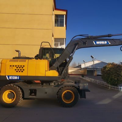 125HP a roulé l'excavatrice hydraulique de Mini Excavator Humanized Design Mini