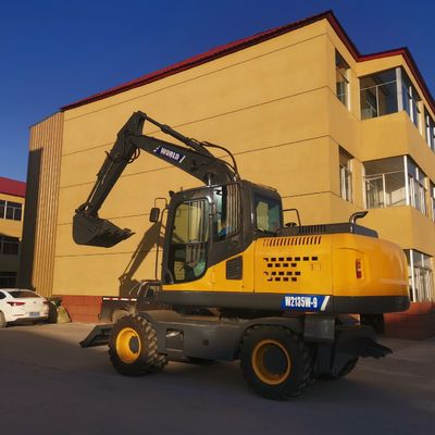 125HP a roulé l'excavatrice hydraulique de Mini Excavator Humanized Design Mini