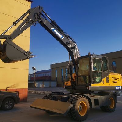 Le rondin attaquent la petite machine de creusement de Mini Hydraulic Excavator Hydraulic Brake