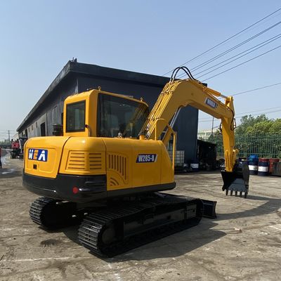 2200kw Mini Crawler Excavator Yellow Color Mini Excavator micro