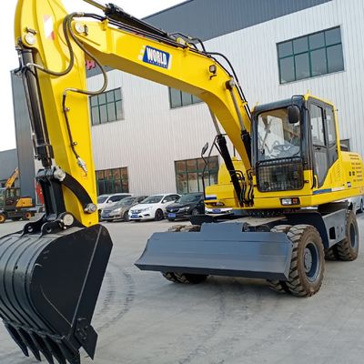 Excavatrice hydraulique de roue de Mini Excavator à roues par longévité 85kw