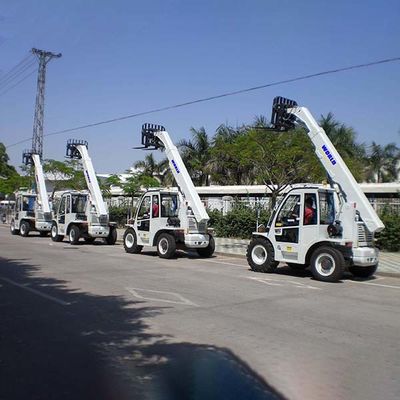 Chariot élévateur de l'efficacité 2500kg de sécurité avec l'économie d'énergie extensible de boom
