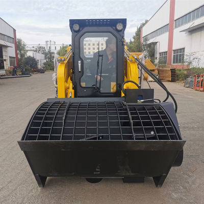 Petit OEM Mini Skid Steer Loader de chargeur de boeuf de dérapage d'entretien facile