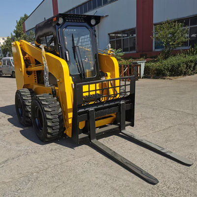 petit boeuf Mini Loader With Bucket de dérapage de chargeur de boeuf du dérapage 1ton