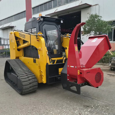 petit boeuf Mini Loader With Bucket de dérapage de chargeur de boeuf du dérapage 1ton