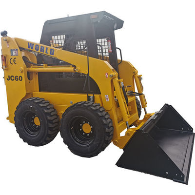 Chargeur électrique de dérapage de Bob Skid Steer Track Loader pour le déblaiement de neige