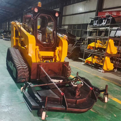 Émission de Mini Skid Loader 1500kgs de roue de chenille basse avec le moteur de Yanmar