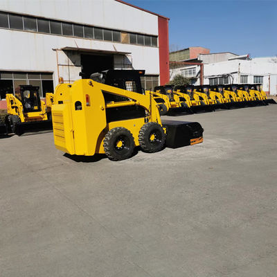 Émission de Mini Skid Loader 1500kgs de roue de chenille basse avec le moteur de Yanmar