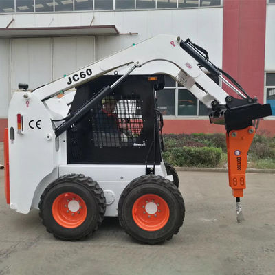 CE petite capacité élevée du chargeur 4WD de boeuf de dérapage pour la construction