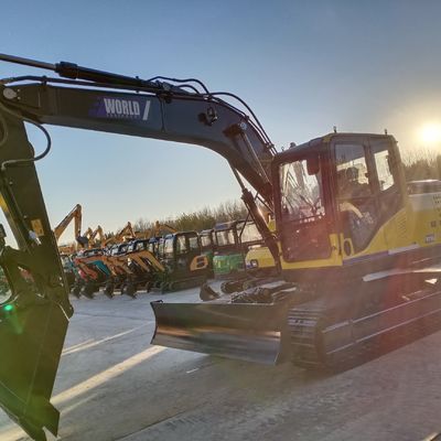 Longue excavatrice With Rubber Tracks de bras