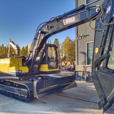 Longue excavatrice With Rubber Tracks de bras