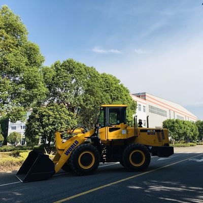Chargeur de roue de contrat de Cummins Engine Front End Shovel Loader Turbocharged