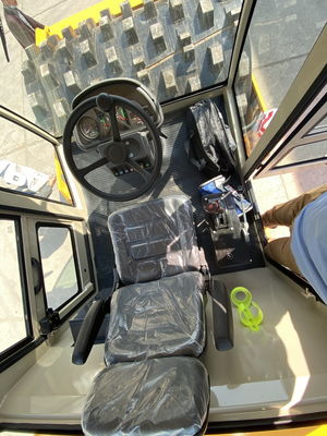 Double rouleau de route diesel vibratoire de compacteur de rouleau de route d'entraînement de tambour