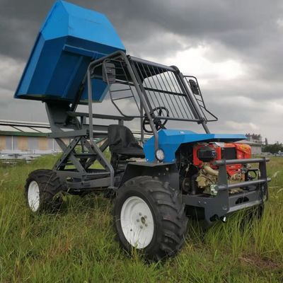 tracteur d'huile de palme d'empattement de 2150mm avec la capacité agricole de réservoir de carburant du pneu 11L