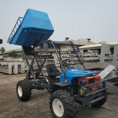 tracteur d'huile de palme d'empattement de 2150mm avec la capacité agricole de réservoir de carburant du pneu 11L