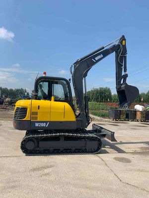 Mini Crawler Excavator 5.8*2.0*2.1m Max. Digging Radius 6.1m semblables à KOMATSU PC60