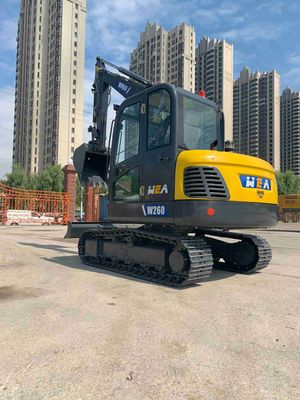 6.1m Max Digging Radius Small Crawler Digger Equivalent à CAT 306 de KOMATSU PC60