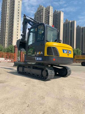 Mini Crawler Excavator agricole 3.8m Max Digging Depth Equivalent To KOMATSU Pc60
