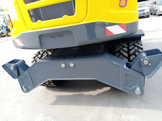 excavatrice With YuChai ou Cummins Engine de chenille de la roue 62.5kW pour la campagne d'agriculture