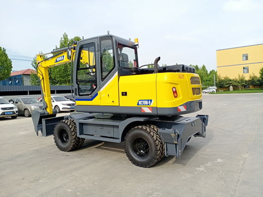 excavatrice With YuChai ou Cummins Engine de chenille de la roue 62.5kW pour la campagne d'agriculture