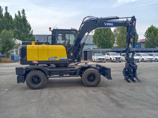 Le mécanicien Wheel Type Excavator de la Chine avec attaquent pour le bois ou l'herbe