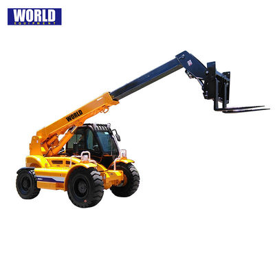direction télescopique diesel de roue du chariot élévateur 4 de 3T 4T 7m 14m Telehandler