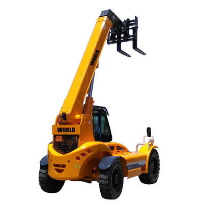 direction télescopique diesel de roue du chariot élévateur 4 de 3T 4T 7m 14m Telehandler