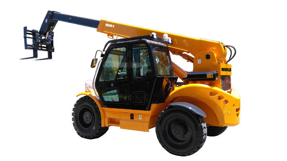 direction télescopique diesel de roue du chariot élévateur 4 de 3T 4T 7m 14m Telehandler