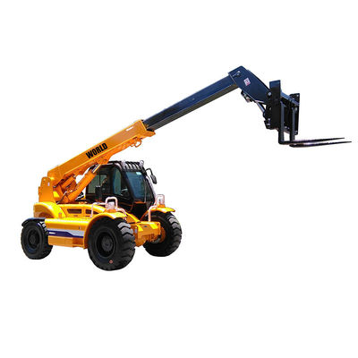 direction télescopique diesel de roue du chariot élévateur 4 de 3T 4T 7m 14m Telehandler