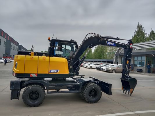 Le mécanicien Wheel Type Excavator de la Chine avec attaquent pour le bois ou l'herbe