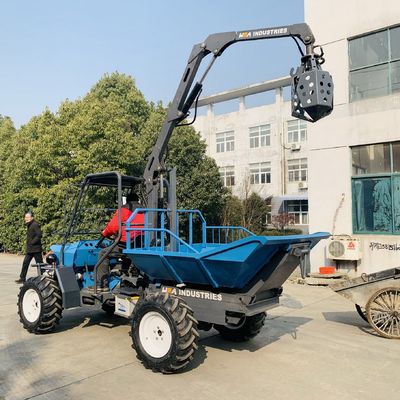 le poids ouvert 1250kg de récolteuse d'huile de palme de cabine de 1325mm avec attaquent