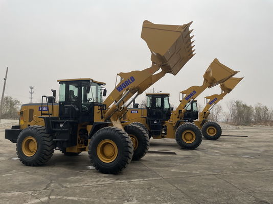 poids Front End Wheel Loader de l'opération 16200kg avec l'effort de rupture maximal de 150±5kN