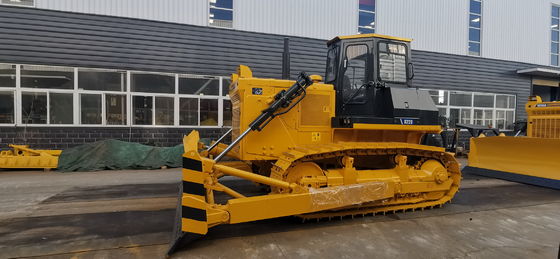 Type forcé 220HP de chenille de bouteur de voie de lubrification avec le voyage inverse de l'avant 3 3