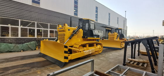 Tracteur de chargeur de chenille de 6 rouleaux de voie avec trois dents ou dents simples facultatives