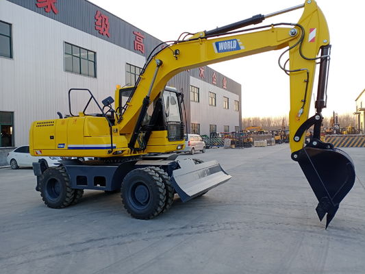 9.00-20/8 pneumatiques compact excavateur à roues avec max. vitesse de déplacement jusqu'à 32 km/h