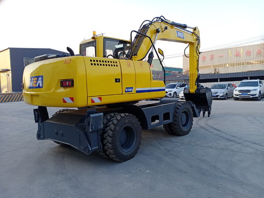YUCHAI/YC4D125 Mini-excavatrice à moteur à roues avec 4750 mm max.